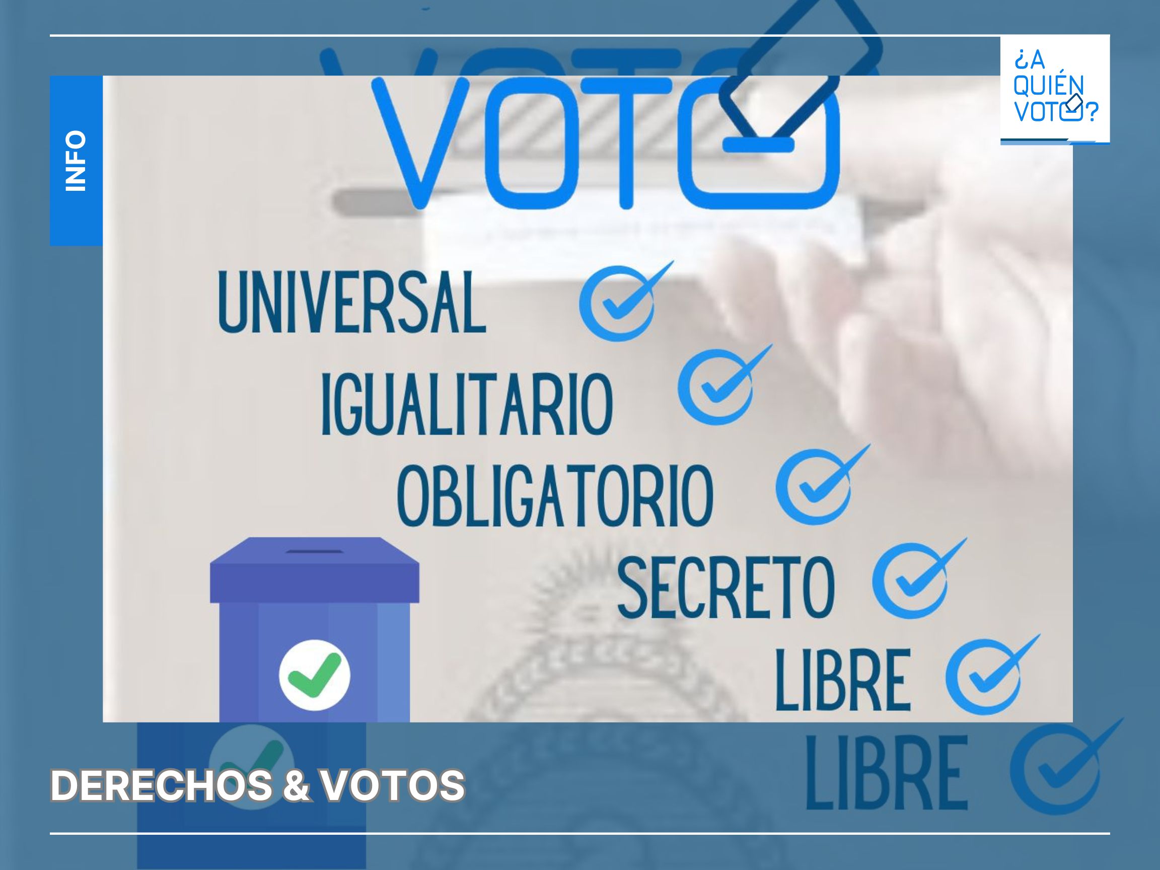 Derecho al VOTO en Argentina