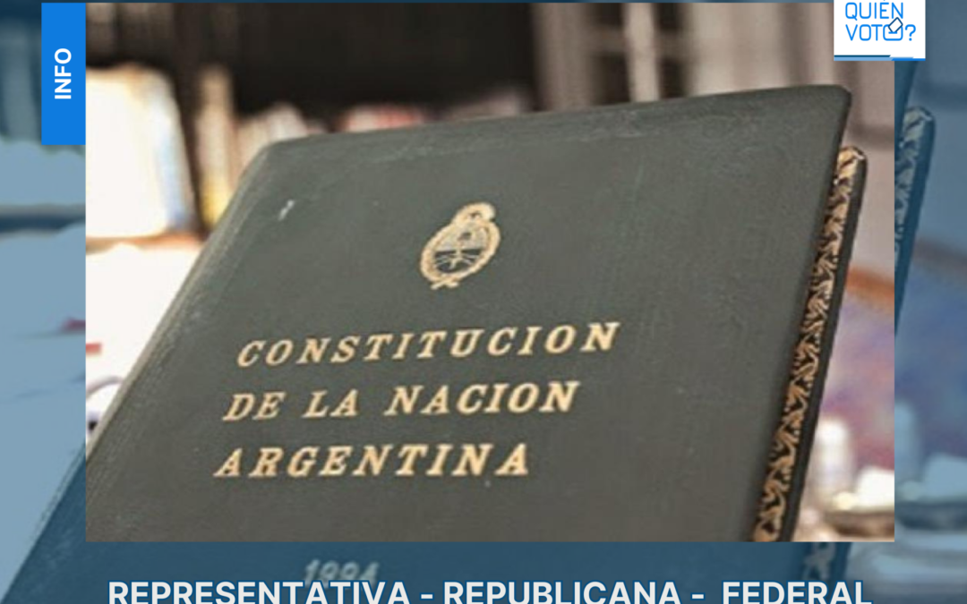 ¿Representativa, Republicana y Federal?