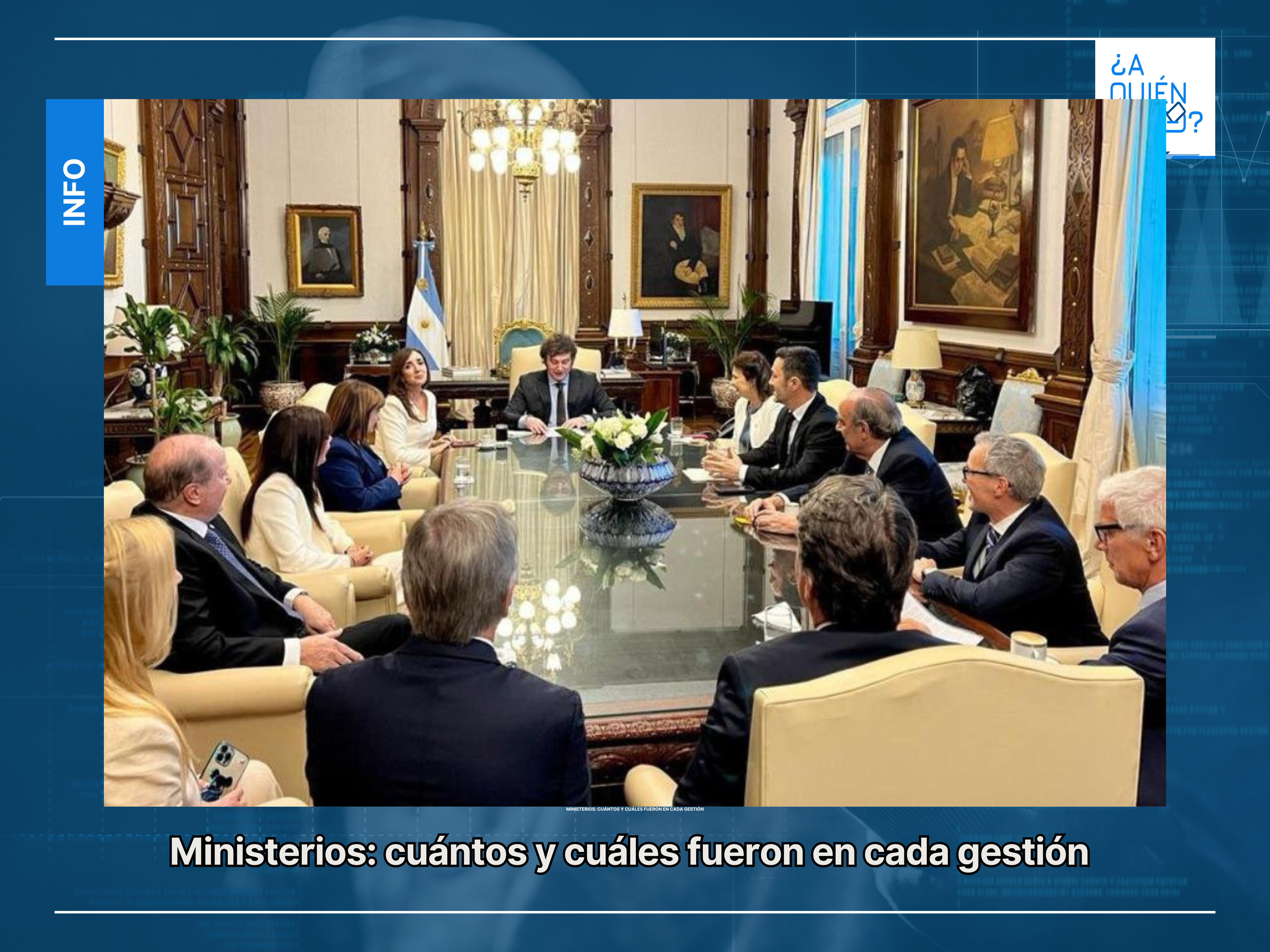 Ministerios: cuántos y cuáles fueron en cada gestión